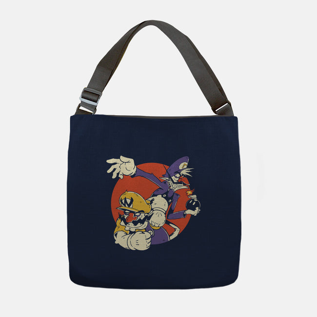 Super Bros-None-Adjustable Tote-Bag-D_McCurdy_Art