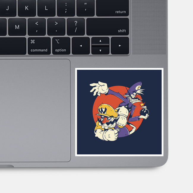 Super Bros-None-Glossy-Sticker-D_McCurdy_Art