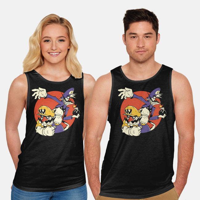 Super Bros-Unisex-Basic-Tank-D_McCurdy_Art