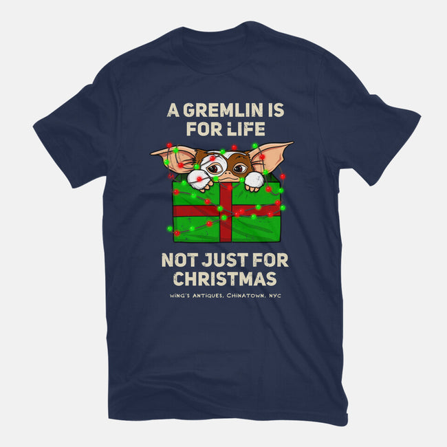 A Gremlin Is For Life-Womens-Basic-Tee-drbutler