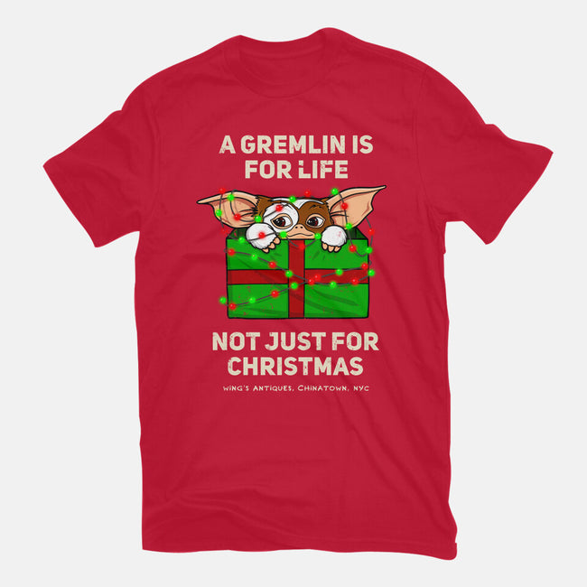 A Gremlin Is For Life-Womens-Basic-Tee-drbutler