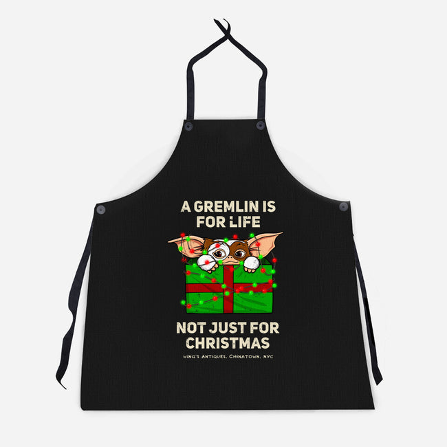 A Gremlin Is For Life-Unisex-Kitchen-Apron-drbutler