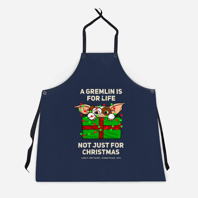 A Gremlin Is For Life-Unisex-Kitchen-Apron-drbutler