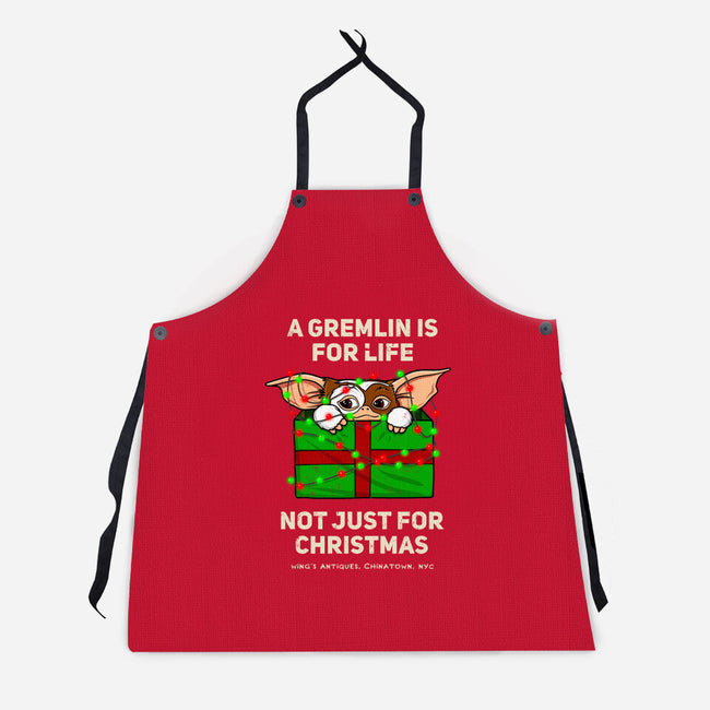 A Gremlin Is For Life-Unisex-Kitchen-Apron-drbutler