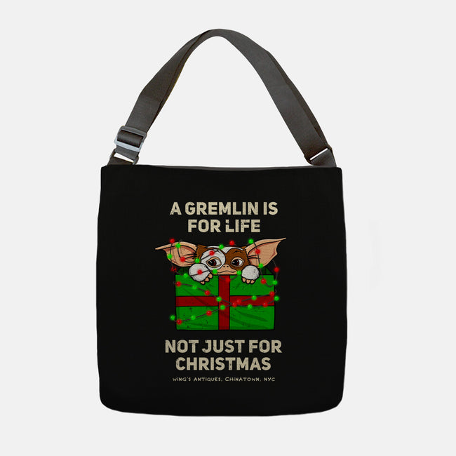 A Gremlin Is For Life-None-Adjustable Tote-Bag-drbutler