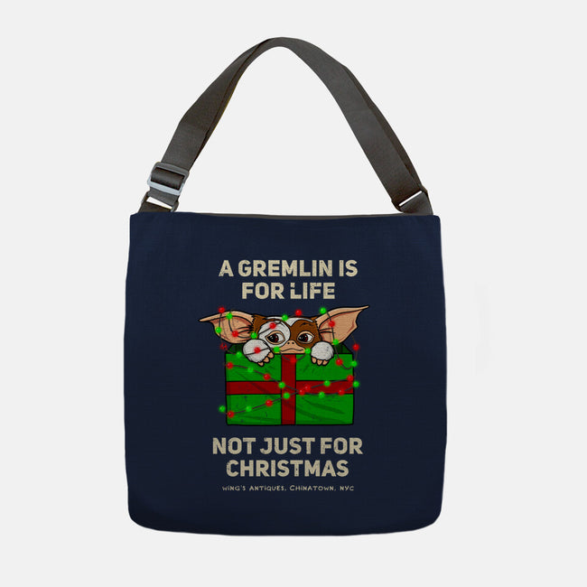 A Gremlin Is For Life-None-Adjustable Tote-Bag-drbutler