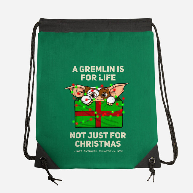 A Gremlin Is For Life-None-Drawstring-Bag-drbutler