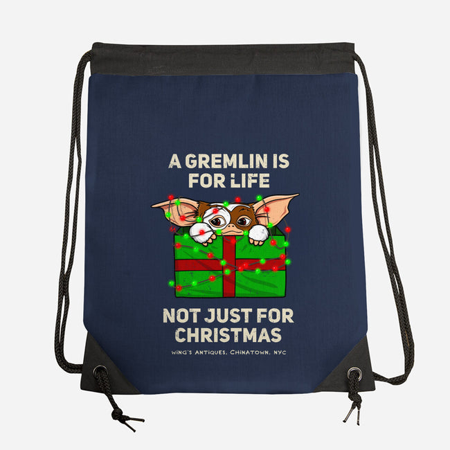 A Gremlin Is For Life-None-Drawstring-Bag-drbutler