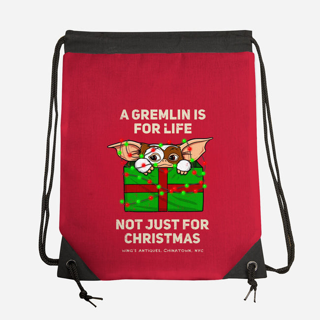 A Gremlin Is For Life-None-Drawstring-Bag-drbutler