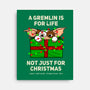 A Gremlin Is For Life-None-Stretched-Canvas-drbutler