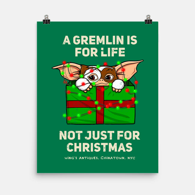 A Gremlin Is For Life-None-Matte-Poster-drbutler