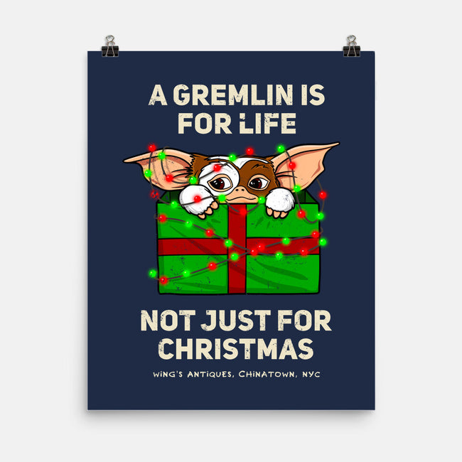 A Gremlin Is For Life-None-Matte-Poster-drbutler