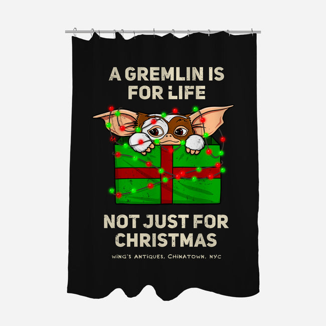 A Gremlin Is For Life-None-Polyester-Shower Curtain-drbutler