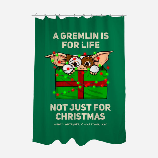 A Gremlin Is For Life-None-Polyester-Shower Curtain-drbutler