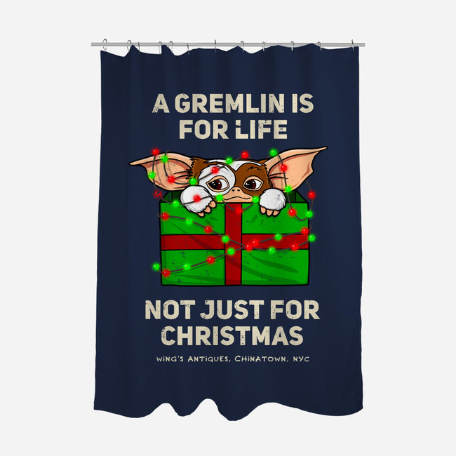 A Gremlin Is For Life-None-Polyester-Shower Curtain-drbutler