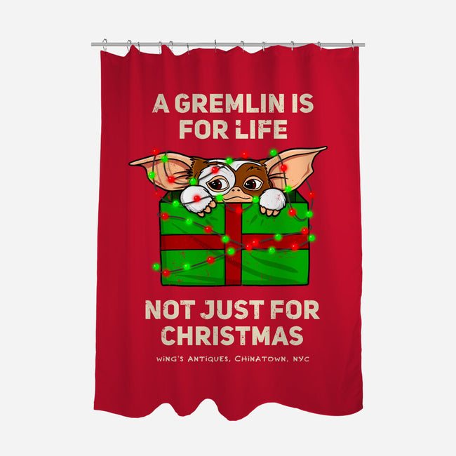 A Gremlin Is For Life-None-Polyester-Shower Curtain-drbutler