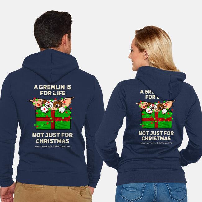 A Gremlin Is For Life-Unisex-Zip-Up-Sweatshirt-drbutler
