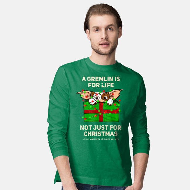 A Gremlin Is For Life-Mens-Long Sleeved-Tee-drbutler