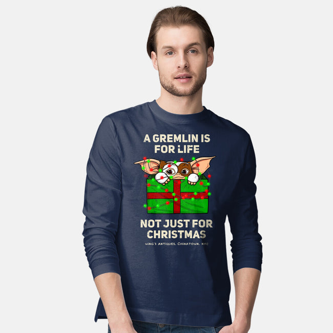 A Gremlin Is For Life-Mens-Long Sleeved-Tee-drbutler