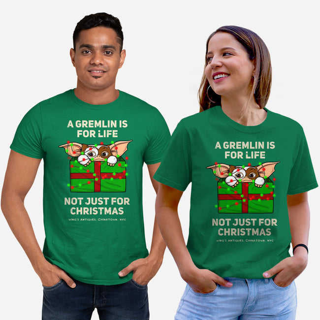 A Gremlin Is For Life-Unisex-Basic-Tee-drbutler