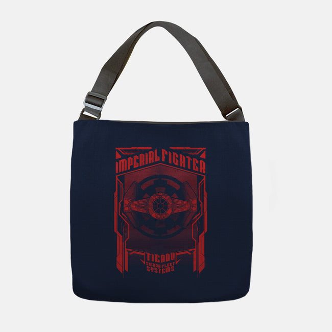 Imperial Advanced Fighter-None-Adjustable Tote-Bag-Arinesart