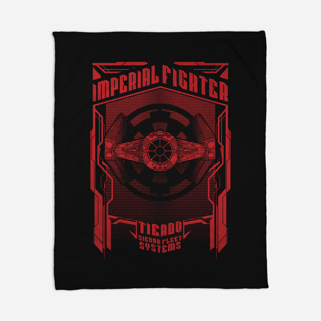 Imperial Advanced Fighter-None-Fleece-Blanket-Arinesart