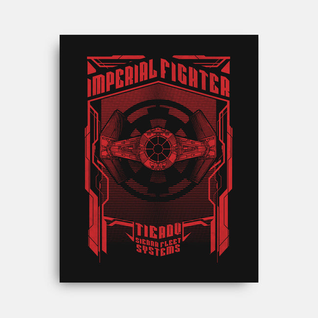 Imperial Advanced Fighter-None-Stretched-Canvas-Arinesart