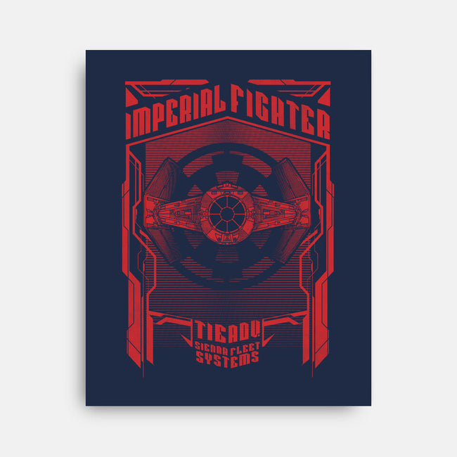 Imperial Advanced Fighter-None-Stretched-Canvas-Arinesart