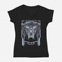 Alliance Snow Fighter-Womens-V-Neck-Tee-Arinesart
