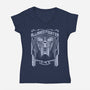 Alliance Snow Fighter-Womens-V-Neck-Tee-Arinesart