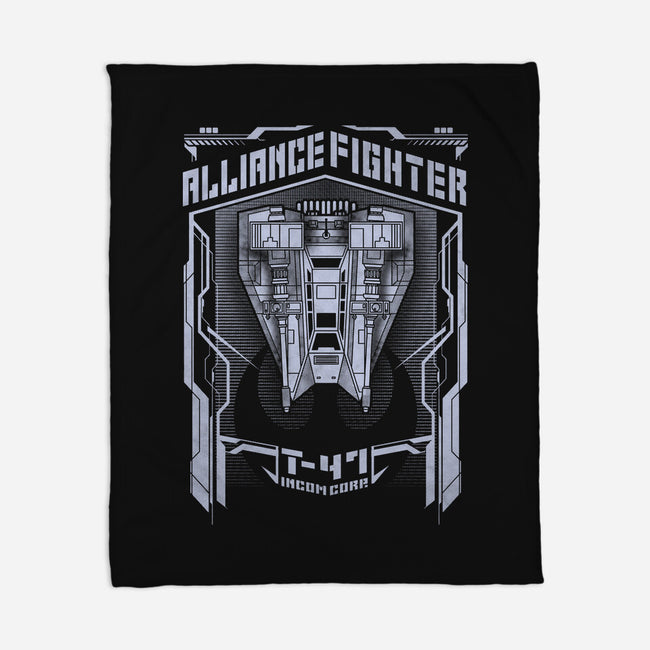 Alliance Snow Fighter-None-Fleece-Blanket-Arinesart