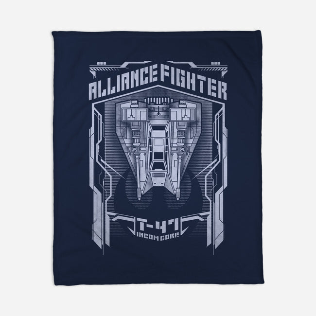 Alliance Snow Fighter-None-Fleece-Blanket-Arinesart