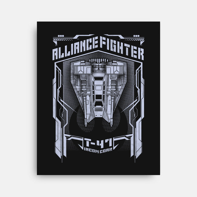 Alliance Snow Fighter-None-Stretched-Canvas-Arinesart