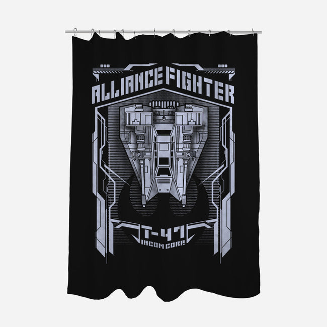 Alliance Snow Fighter-None-Polyester-Shower Curtain-Arinesart