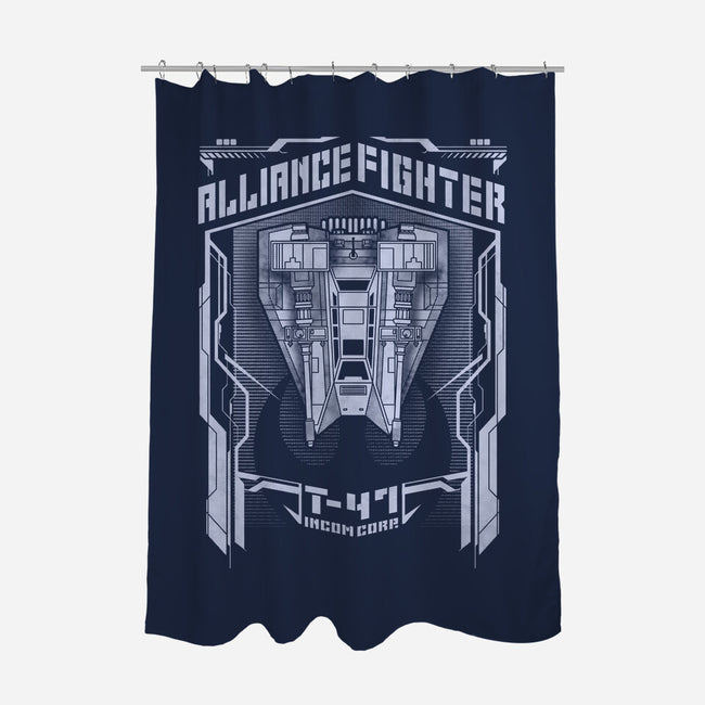 Alliance Snow Fighter-None-Polyester-Shower Curtain-Arinesart