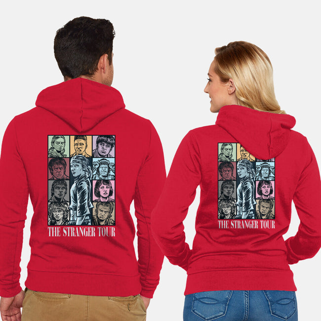 The Stranger Tour-Unisex-Zip-Up-Sweatshirt-zascanauta