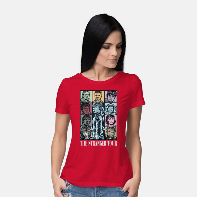 The Stranger Tour-Womens-Basic-Tee-zascanauta