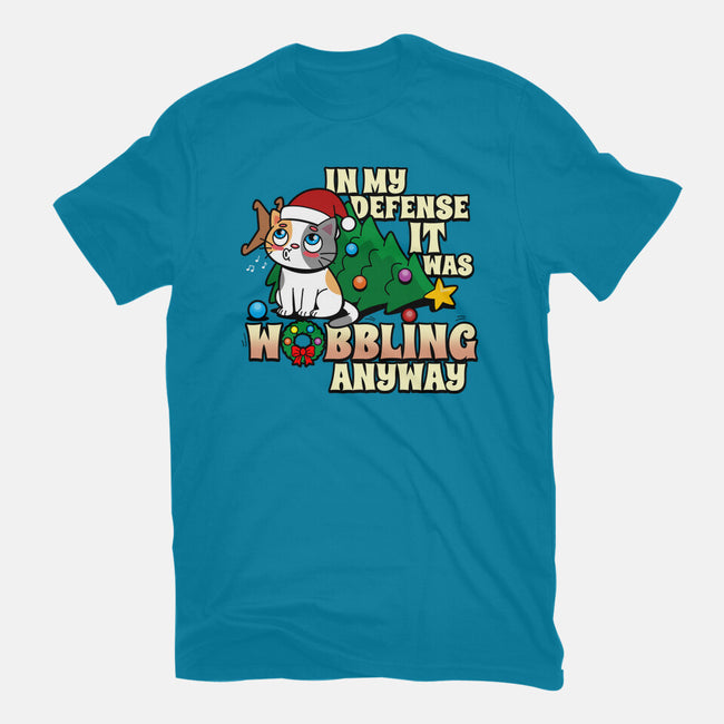 It Was Wobbling Anyway-Womens-Fitted-Tee-Boggs Nicolas