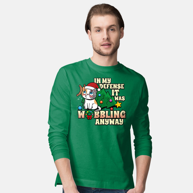 It Was Wobbling Anyway-Mens-Long Sleeved-Tee-Boggs Nicolas