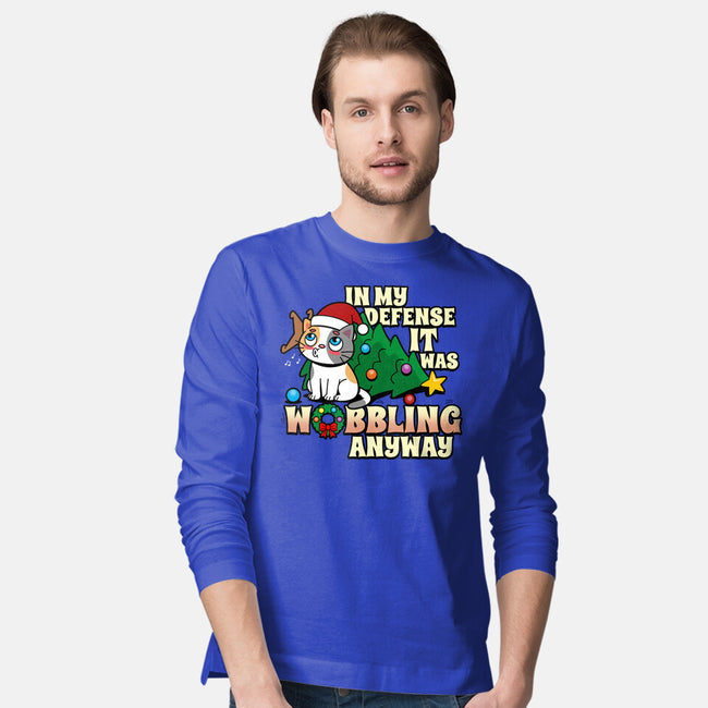 It Was Wobbling Anyway-Mens-Long Sleeved-Tee-Boggs Nicolas