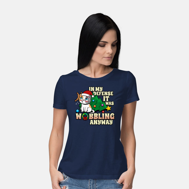 It Was Wobbling Anyway-Womens-Basic-Tee-Boggs Nicolas