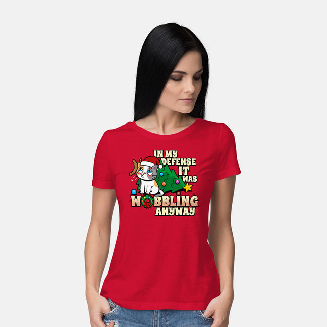 It Was Wobbling Anyway-Womens-Basic-Tee-Boggs Nicolas