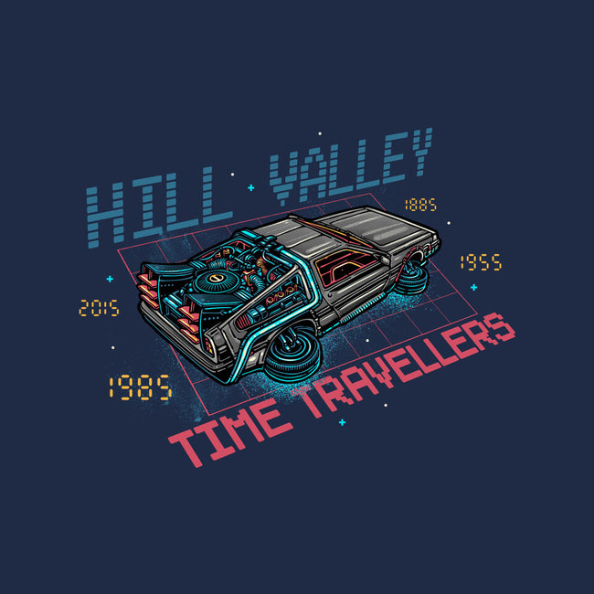 Hill Valley Travellers-Mens-Basic-Tee-glitchygorilla
