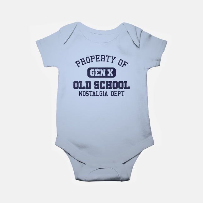 Old School Nostalgia Department-Baby-Basic-Onesie-kg07