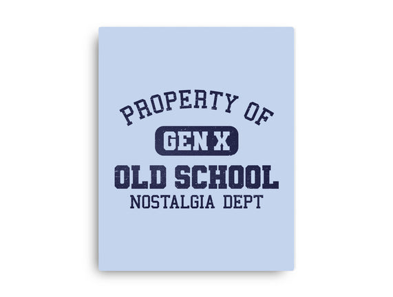 Old School Nostalgia Department