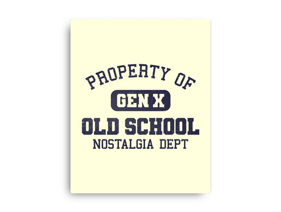 Old School Nostalgia Department