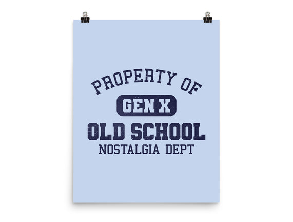 Old School Nostalgia Department