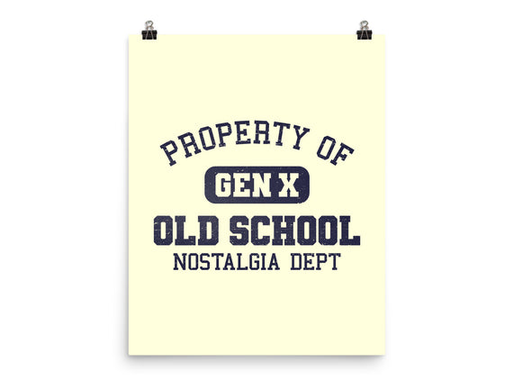 Old School Nostalgia Department