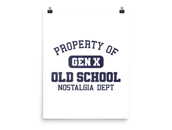 Old School Nostalgia Department