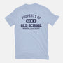 Old School Nostalgia Department-Mens-Basic-Tee-kg07